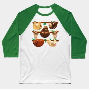 Sloths Baseball T-Shirt